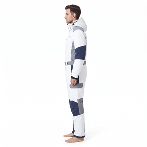 Traje de Esquí de una Pieza Impermeable, Cortavientos y Transpirable -Tex 500g con Cremallera para Adultos, Talla Grande, para Invierno y Nieve - Product Image 3