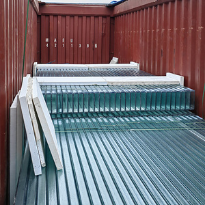 Verre trempé courbé sablé en forme de U pour construction, prix du verre en U - Product Image 6