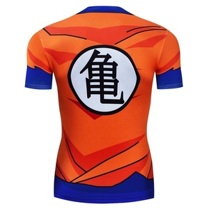 Camiseta Deportiva de Manga Corta para Hombre, Sublimada, para Muay Thai, Fabricante OEM, Antimicrobiana, Poliéster y Elastano Premium - Product Image 5