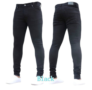 BEST ROCK INTERNATIONAL Nuevos Jeans Casuales de Moda para Hombre, 100% Algodón, Transpirables, Ligeros, Cintura Media, Verano - Product Image 2