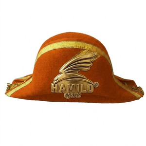 Admiral Bicorn Napoleon Costume Hat for Adults Napoleon Uniform Wool Hat With Custom Color Lace Bicorne Hat - Product Image 5