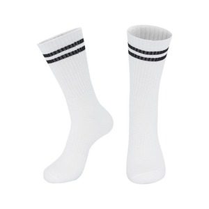 Custom Tennis <b>Socks</b> White Elite Crew Mid Calf Men Sports Tube <b>Socks</b> Breathable Athletic Performance Sports <b>Socks</b> - Product Image 1