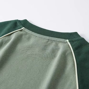 Chemise Courte 100% Coton Respirante pour Hommes et Femmes, Idéale pour l'Été, Service OEM avec Logo Personnalisé, Prix Usine Bas, Technique d'Impression - Product Image 3