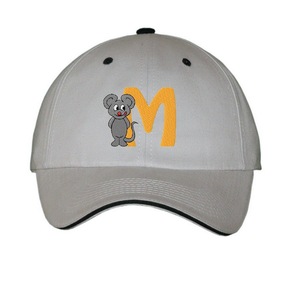Gorras de protección solar de béisbol para niños diseñadas a medida Moda M Alfabeto Gorra de dibujos animados Viet Nam Fabricante OMD - Product Image 1