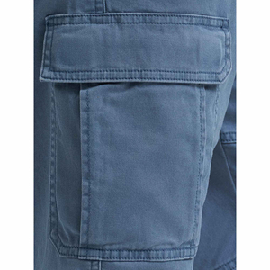 Pantalones cortos de color sólido para hombre, cintura media, elásticos, de algodón, de la mejor calidad, estilo casual, con bolsillos, tela transpirable. - Product Image 5
