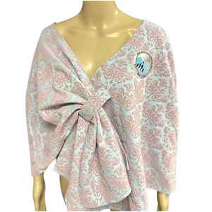 Chal de Lujo con Diseño Damasco JJ para Mujer, Suave, Ligero, Elegante, con Estampado Floral, para Fiestas Nocturnas, Bufanda de Moda, Capa Ligera, Ajuste Cómodo - Product Image 1