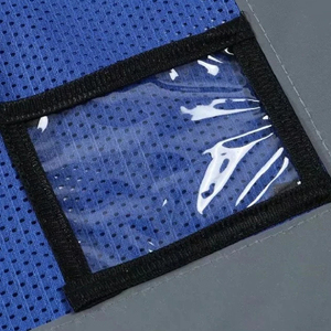 Gilet de sécurité réfléchissant haute visibilité, vêtements de sécurité unisexes, veste sans manches, logo personnalisé avec design haut de gamme, service OEM - Product Image 5