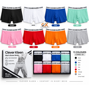 Calzoncillos Bóxer de Algodón y Elastano para Hombre, Suaves, Transpirables, Disponibles en Tallas Grandes, Precio al por Mayor - Product Image 1