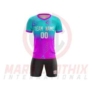 Premium Quality Sportswear Regular Fit Soccer Uniform 2026 Latest Design Training Printed Short 100% Polyester Quick Dry - Product Image 2