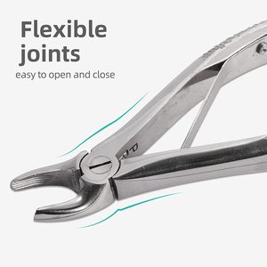 Kit d'extraction dentaire pour enfants Safety Point, 7 pièces, forceps d'extraction pour enfants, acier inoxydable, manuel, robuste, durable - Product Image 2