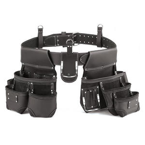 Ceinture porte-outils en cuir pleine fleur 100 % pour charpentier, idéale pour usage professionnel, en vente à prix abordable - Product Image 1