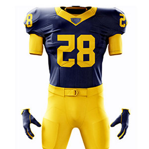 Customizable Cheap Sublimation Uniform Sets Breathable <b>Compression</b> Padded Pant and Jersey Sportswear Vintage American Uniform - Product Image 2