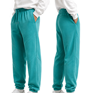 Pantalons décontractés en polaire d'hiver personnalisés pour hommes, pantalons de jogging doux, vente en gros, fabricant de vêtements OEM ODM, fournisseur d'usine pour hommes - Product Image 6