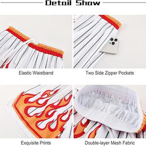 Pantalones Cortos de Forro Polar Personalizados para Hombre, Casuales, 100% Algodón, Corte Holgado y Cintura con Cordón Ajustable, Subidos por Dress Sports - Product Image 6