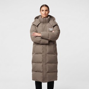 Chaqueta Larga de Invierno para Mujer, Acolchada, con Capucha, Resistente al Viento, Abrigo Cálido para Invierno, Ropa de Exterior, Venta al por Mayor, Logotipo Personalizado - Product Image 5