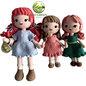 Muñeco de Ganchillo Kawaii, Amigurumi, Juguete de Peluche, Estilo Anime, Figura Coleccionable de Peluche para Decoración de Habitaciones y Dormitorios, Venta al por Mayor, Hecho a Mano - Product Image 1