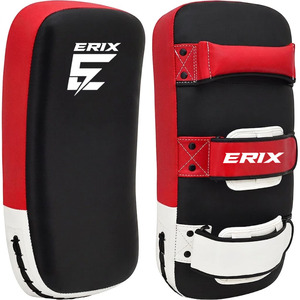 Best Curved Muay Thai & Kickboxing Training <b>Pads</b>-Heavy Duty EVA & Leather Protective All Seasons for Boxing MMA - Product Image 1