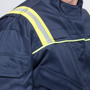 Combinaison de travail de haute qualité unisexe, respirante, imperméable, en nylon/polyester, ignifuge, certifiée CE, anti-UV, vêtements de sécurité - Product Image 6