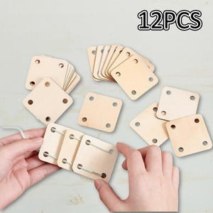 Cartes de tissage en bois prêtes à la vente avec finition polie pour textiles étroits et cartes de tissage multi-usages à vendre - Product Image 5