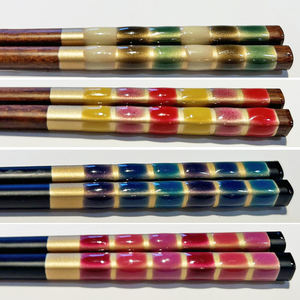 Palillos coloridos de estilo japonés moderno delgados y aptos para lavavajillas para vajilla Aoba modelo P83 para regalos - Product Image 1
