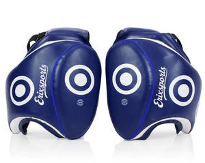 Protector de Muslos de Cuero PU Duradero con Alta Elasticidad y Correas Ajustables para Entrenamiento de Kickboxing, MMA y Artes Marciales - Product Image 3