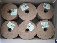 Granulés de tourbe de coco biodégradables en fibre de coco, disque de granulés Jiffy Grow à prix compétitif, adaptés aux bonsaïs et aux pots