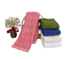 ชุดผ้าขนหนูอาบน้ำผ้าฝ้ายคุณภาพดีเพื่อไลฟ์สไตล์ที่สะอาดสดชื่น ลายแจ็คการ์ด ใช้สำหรับในบ้าน - Product Image 4