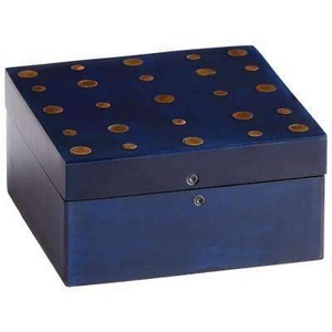 Indian Handcrafted Rectangle <b>Black</b> White Wooden Jewelry Box Lid American Style Lightweight Trending Decorative Box - Product Image 2