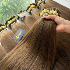 Rusa Hair Hanoi – Extensions de cheveux vierges vietnamiens en vrac, doux, soyeux, lisses, mèches de cheveux humains, trame simple, pour salon - Product Image 1
