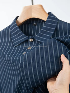 Moda Casual verano nuevo diseño hombres Polo camiseta hombres manga larga XL tamaño verano polos, hombres polos - Product Image 4