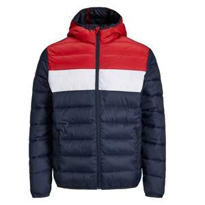 Puffer <b>Jackets</b> Men's Casual <b>Light</b> <b>Weight</b> Winter Warm Thick Quilted Color Regular Fit Contrast New Bubble <b>Jacket</b> - Product Image 1