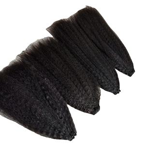 KInky Curly Bundle Birman Bouclés Pointe Plate Ruban Ins Cheveux Vierges Extensions de Cheveux Humains 100% Cheveux Bruts Vietnamiens Prix de Gros - Product Image 4