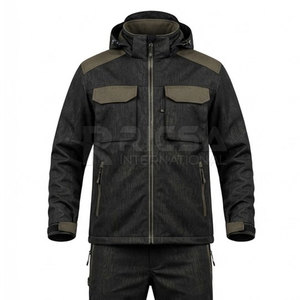 Ensemble veste et pantalon imperméable, respirant et coupe-vent RICSA pour homme, pour la chasse, la randonnée, le camping et la protection contre les intempéries. - Product Image 5