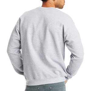 เสื้อสเวตเชิ้ตคอกลมผ้าฟลีซเนื้อนุ่มสบาย EcoSmart รุ่น Solid Washed สำหรับผู้ชาย ทำจากผ้าฝ้าย 100% เหมาะสำหรับไลฟ์สไตล์ที่ผ่อนคลาย - Product Image 3