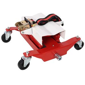 Sollevatore per Trasmissioni a Basso Sollevamento con Cinghia di Sicurezza in Nylon, Capacità 450 Libbre per Veicoli di Piccole Dimensioni, Serbatoi di Carburante e Trasmissioni - Product Image 6