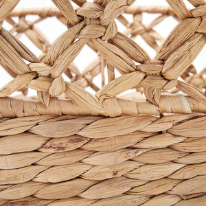 Water Hyacinth Basket <b>Laundry</b> Basket <b>Organization</b> <b>Storage</b> Basket with Handles Vietnam Supplier Competitive Price Wholesale - Product Image 4
