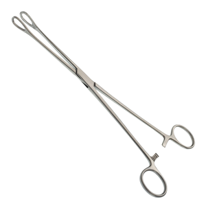 Ensemble d'instruments chirurgicaux manuels en acier inoxydable certifié CE de 9,5 pouces, pinces Forester à mâchoires droites dentelées pour interventions chirurgicales de base - Product Image 3