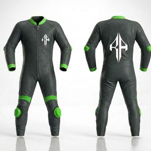 Combinaisons en cuir pour motards de qualité supérieure, design tendance, combinaison de course en cuir véritable pour l'hiver, personnalisable - Product Image 1