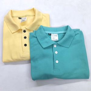 Polo de algodón personalizado al por mayor, Polo de trabajo de manga corta con cuello vuelto para hombre y mujer - Product Image 3