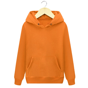 Sudadera con Capucha Unisex Verde, Corte Regular, Color Sólido, con Bolsillo, Informal, de Felpa Francesa, Manga Larga, para Otoño - Product Image 2