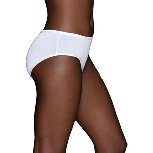 Braguitas Hipster de Cintura Alta Transpirables para Mujer al por Mayor, con Control de Abdomen, Estampado Sólido y Sexy - Product Image 4