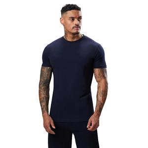 Camisetas de Cuello Redondo de Algodón 100% Transpirables y de Secado Rápido de Alta Calidad al por Mayor para Hombre, Hechas en Pakistán, Servicio OEM, Diseño ODM - Product Image 1