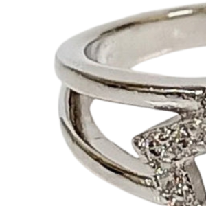 AKA Ivy <b>Ring</b> Silver Women Sorority Inspired Ivy Leaf Jewelry Elegant <b>Greek</b> Style Finger <b>Ring</b> Fashion Accessory Gift for Ladies - Product Image 2