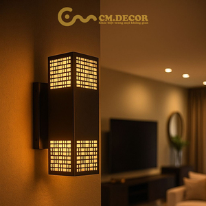 <b>Touch</b> Control 25cm Viet Nam 3500K (Warm White) Steel/inox LED Wall Light for Living Room Bedroom Hallway 300 lm Modern/Japanese - Product Image 6