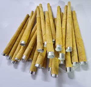 Conos de rosa de Palma India enrollados a mano de edición limitada, colores blancos amarillos de lujo, tonos blancos, tonos blancos - Product Image 3