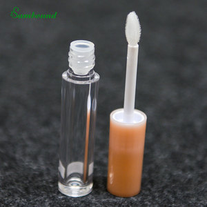 Manufacturer Custom 2ml PET Eco-Friendly Lip Gloss Empty Tube Small-Capacity Liquid Contour Bottle Screen Printing Soft Brush - Product Image 1