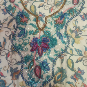 Luxury Hand beaded embroierd jalabiya - Product Image 1