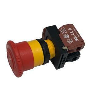 Interruptor de emergencia de giro para soltar, 1NC, rojo, 1 A, 1 A, - Product Image 4