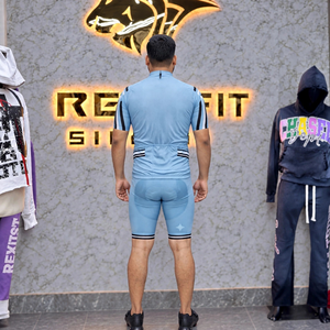 Ensemble maillot et short de cyclisme personnalisés pour femmes, en tissu respirant à séchage rapide, vêtements de sport pour la course sur route et le cyclisme en plein air - Product Image 2