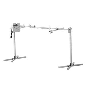 Kit Girarrosto Elettrico da 52W per Barbecue, Supporto Universale da 56 Pollici, Capacità 60 kg, Regolazione Automatica dell'Altezza per 132 Pollici - Product Image 1